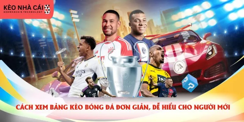 cách xem bảng kèo